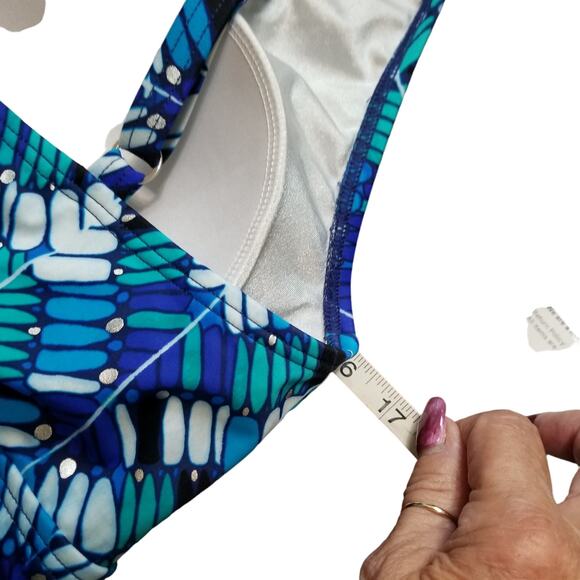 Unbranded Women's One Piece Multicolor Swimsuit Size - See Measurements - Picture 7 of 8